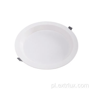 Plastiek LED zagłębiony w okrągłe przeciwglarze Downlight 12W